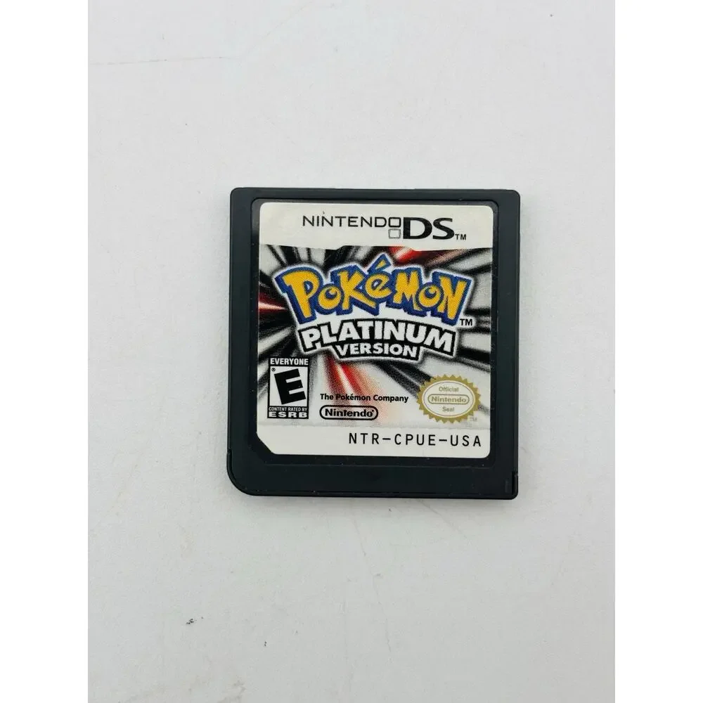 Pokemon Platinum Version Nintendo DS Authentic Cartridge Only Tested Works